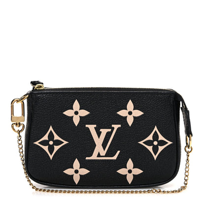 Empreinte Monogram Giant Mini Pochette Accessories Black