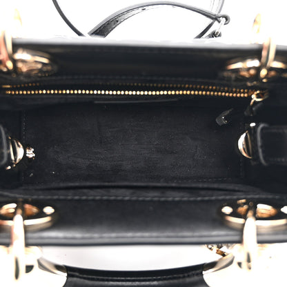 Calfskin Cannage Mini The Lady 95.22 Black