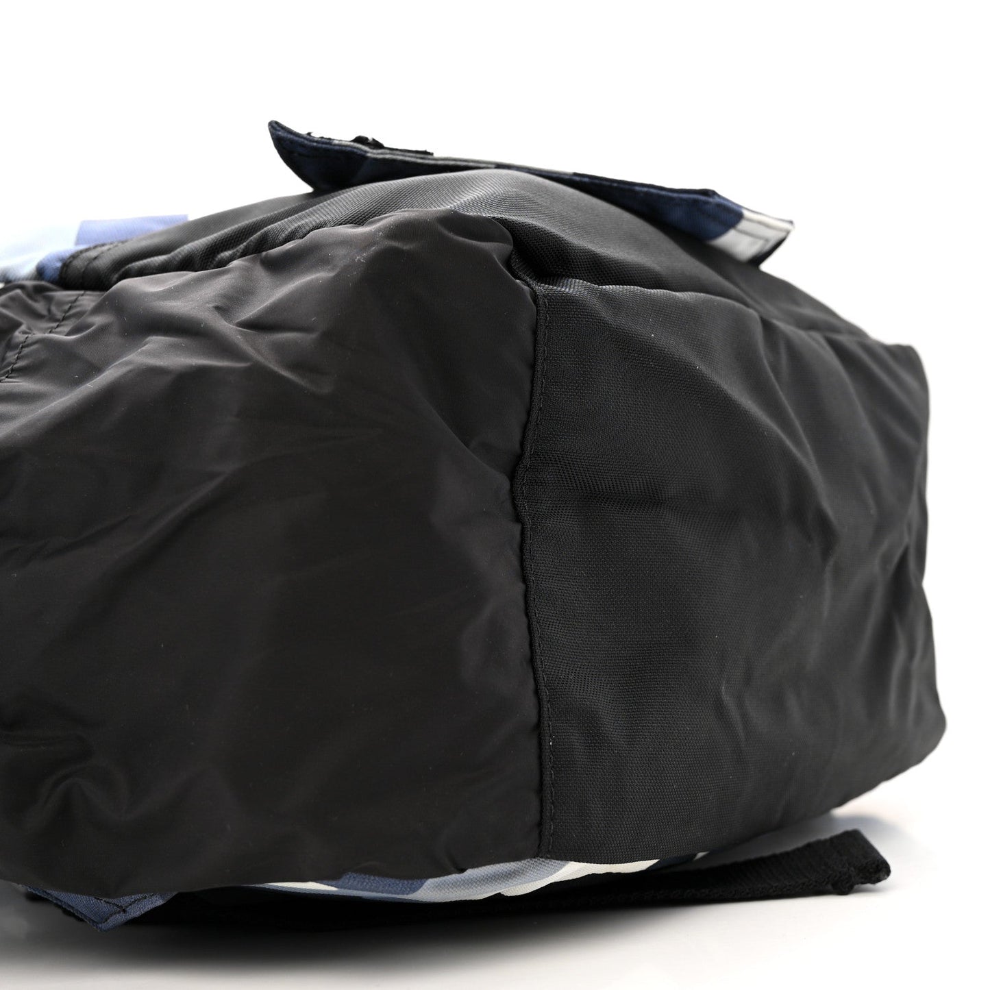 Nylon Camouflage Backpack Blue