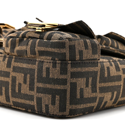 Fabric Jacquard FF 1974 Multipocket Baguette Tobacco Moro
