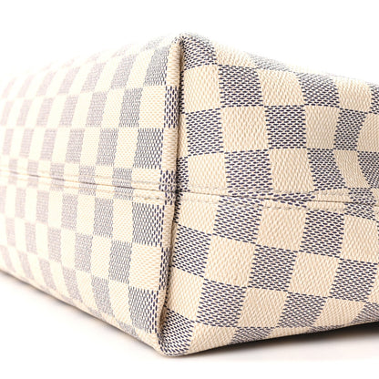 Damier Azur Graceful PM Rose Ballerine