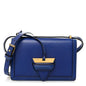 Calfskin Small Barcelona Shoulder Bag Royal Blue