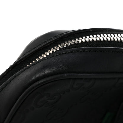 Rubber Guccissima Laptop Briefcase Black
