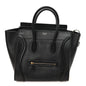 Smooth Calfskin Mini Luggage Black