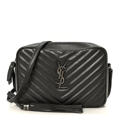 Calfskin Matelasse Monogram Lou Camera Bag Storm