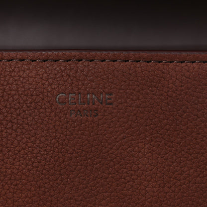 Grained Nubuck Calfskin Medium Nino Chestnut