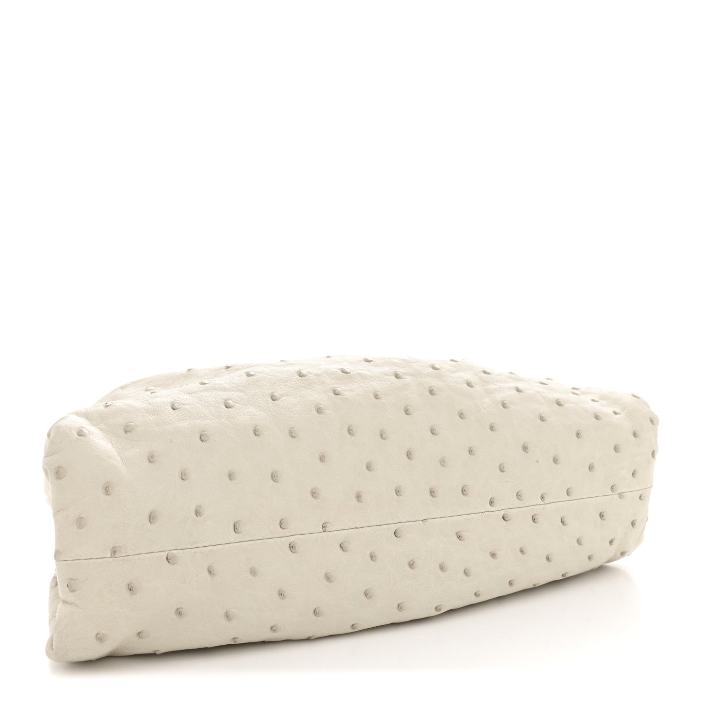 Ostrich The Mini Pouch White