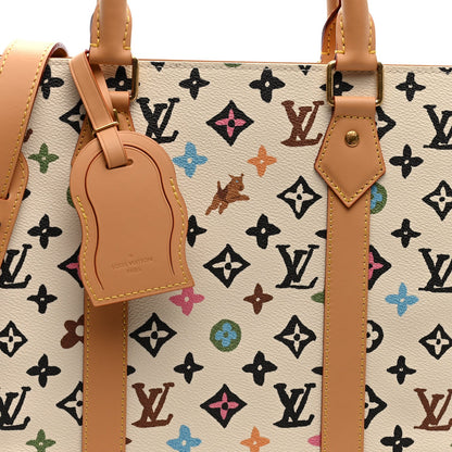X TYLER THE CREATOR Monogram Craggy Sac Plat  Vanilla