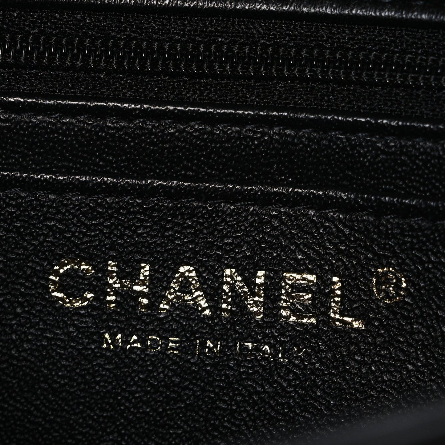 Lambskin Quilted Mini Top Handle Rectangular Flap Black