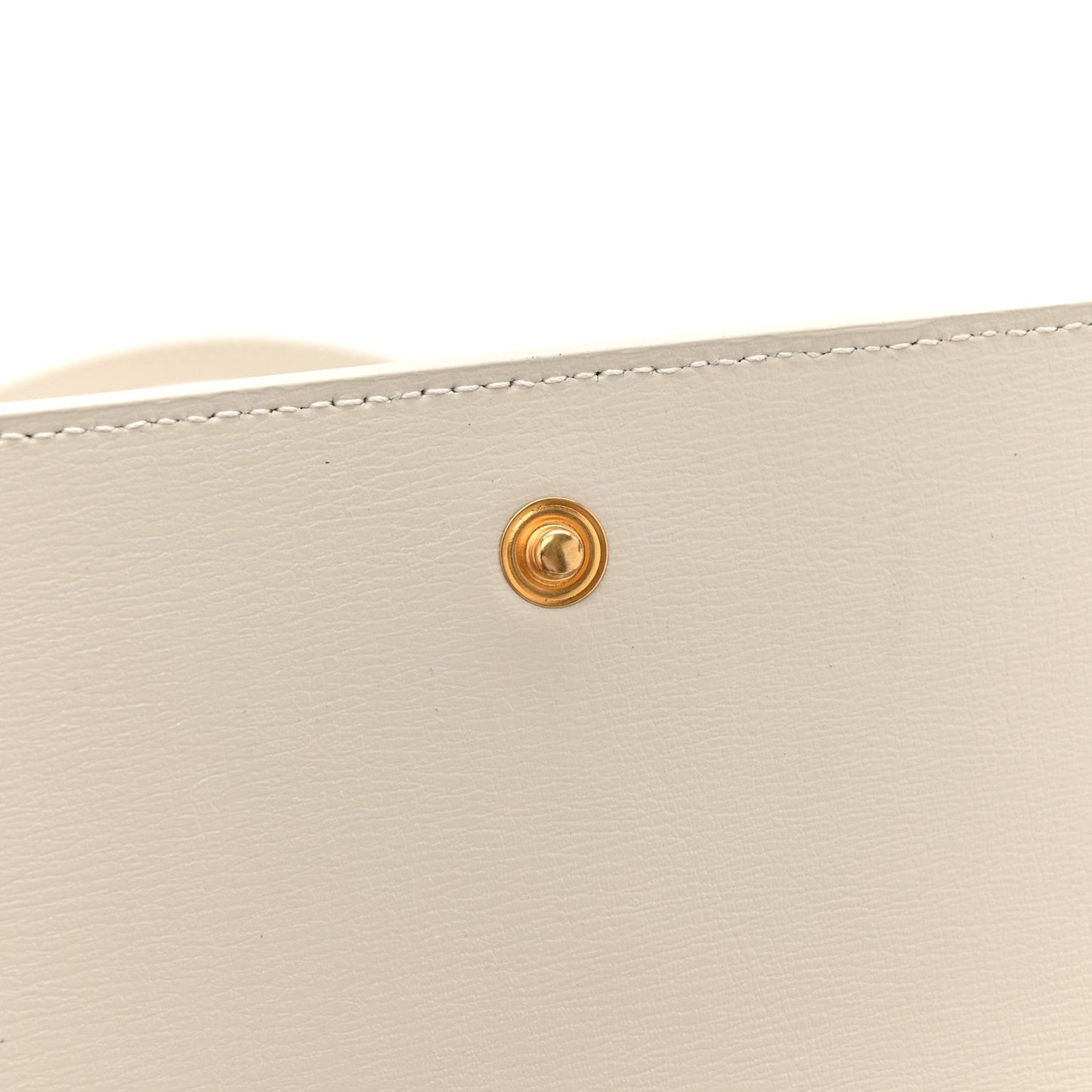 Smooth Calfskin Monogram Phone Holder Crossbody Crema Soft