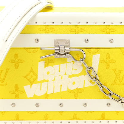 Vintage Monogram Everyday LV Clutch Trunk Jaune