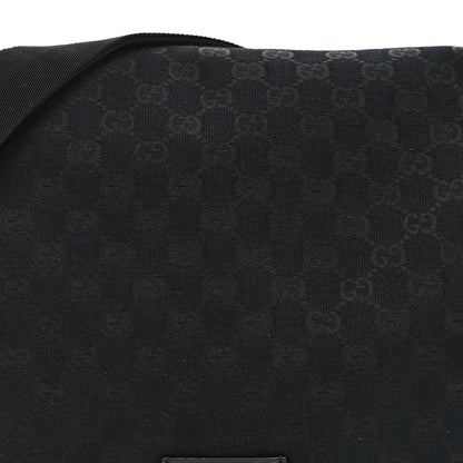 Monogram Small Flap Messenger Bag Black