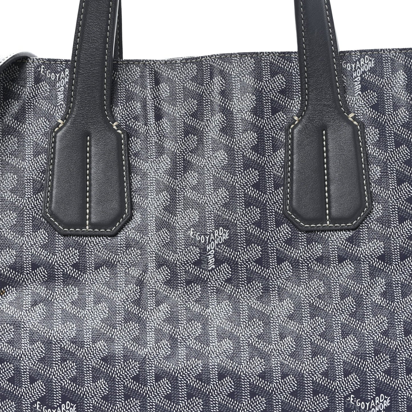 Goyardine Voltaire Tote Grey