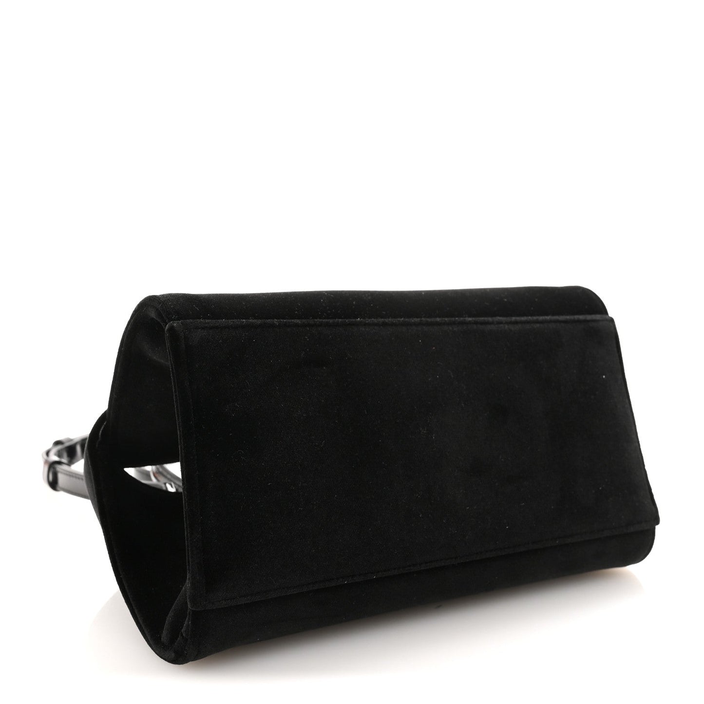 Velvet Strass XS Hug Bag Black