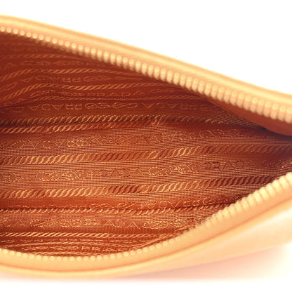 Saffiano Lux Mini Re-Edition Shoulder Bag Arancio