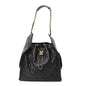 Caviar Quilted Medium Chanel 25 Handbag Black