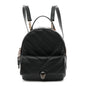 Calfskin Matelasse Serpenti Cabochon Backpack Black