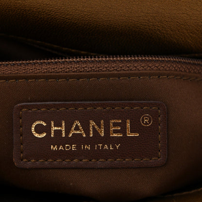 Sequin Medium Single Flap Gold