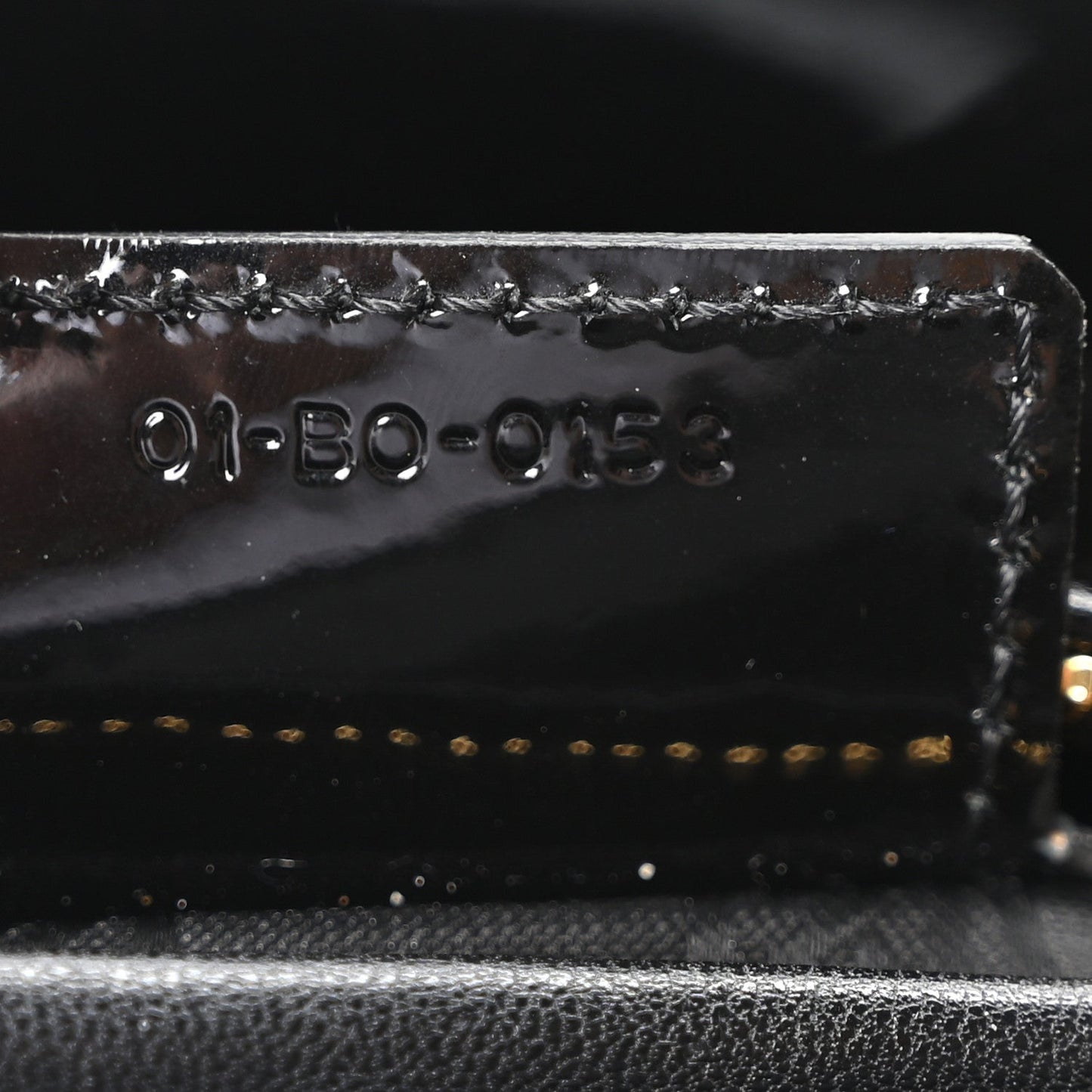 Patent Cannage Medium Lady Dior Black