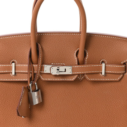 Togo Birkin 25 Gold