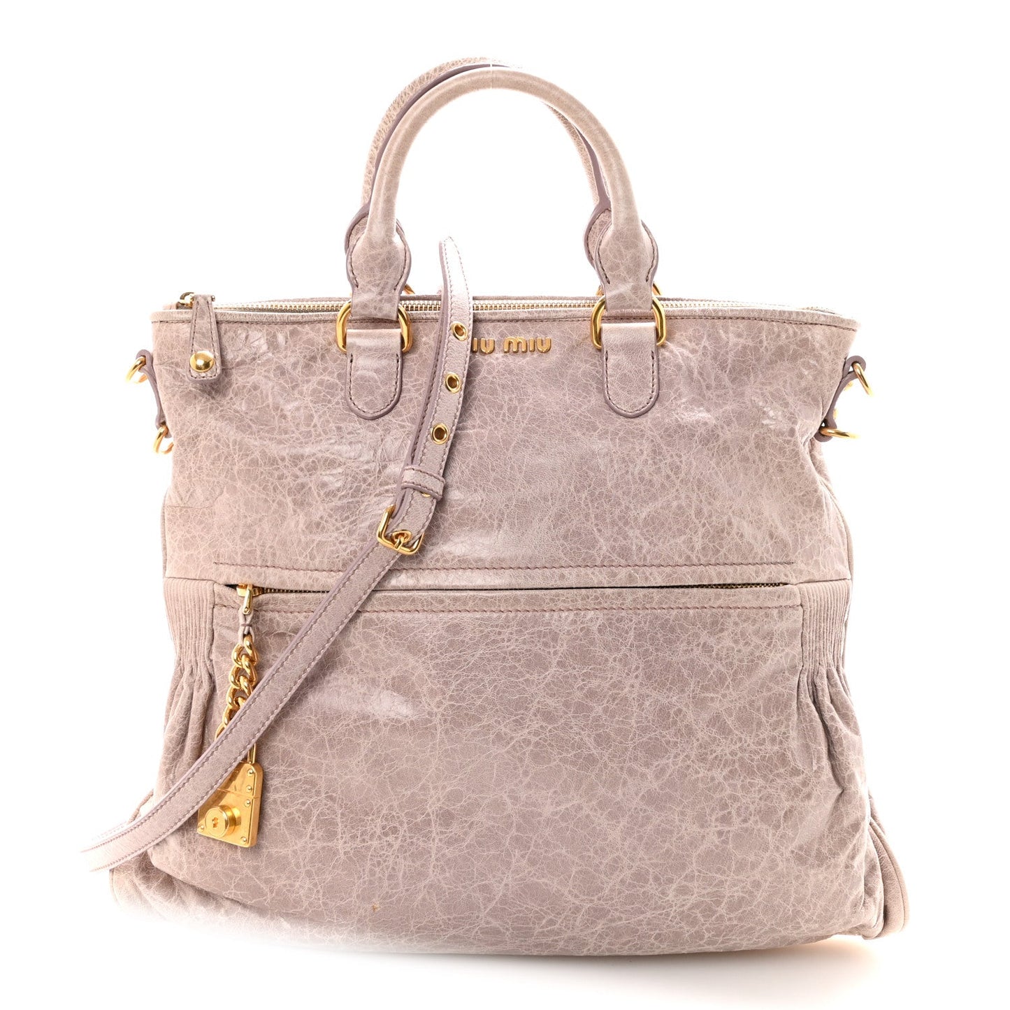 Vitello Lux Bag Mughetto