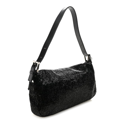 Beaded Baguette Black