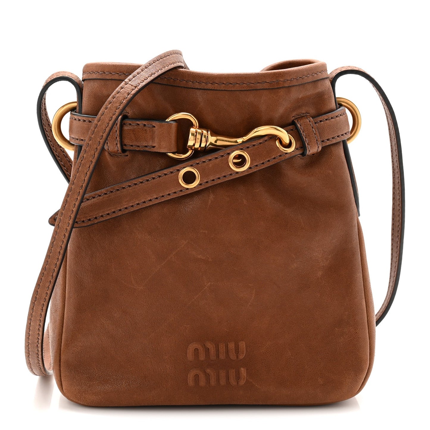 Nappa Aviator Pouch Bag Rovere