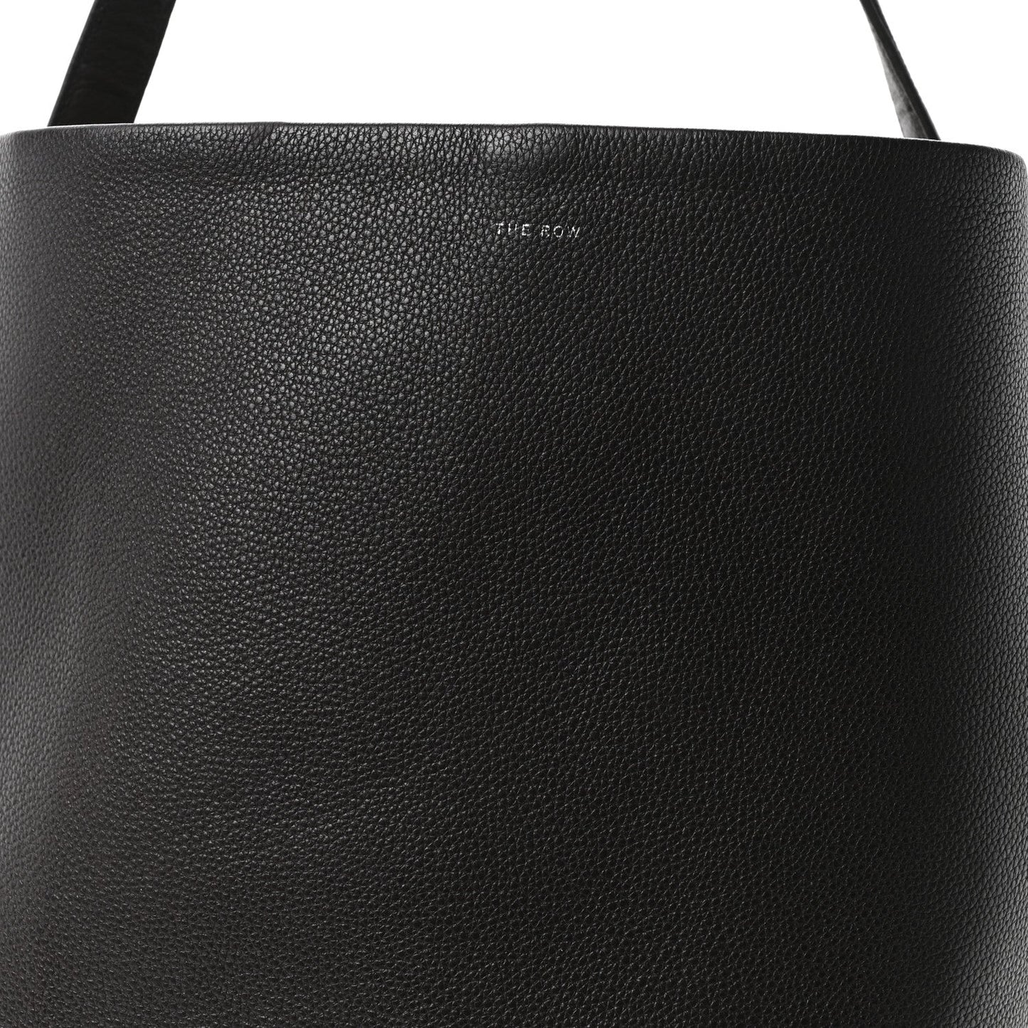 Grained Calfskin Large N/S Park Tote Brown
