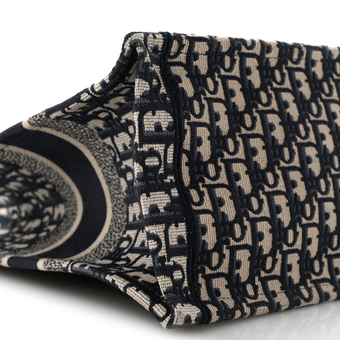 Oblique Medium Book Tote Blue Multicolor