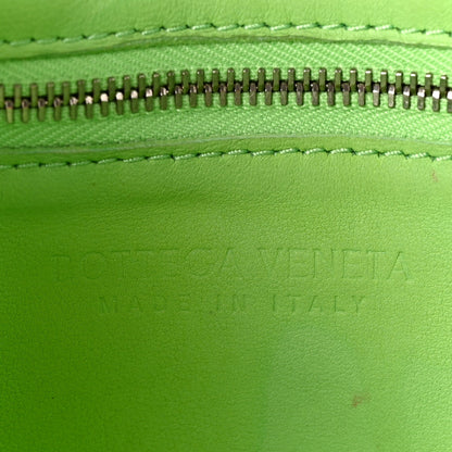 Lambskin Maxi Intrecciato Cassette Crossbody Bag Pistachio