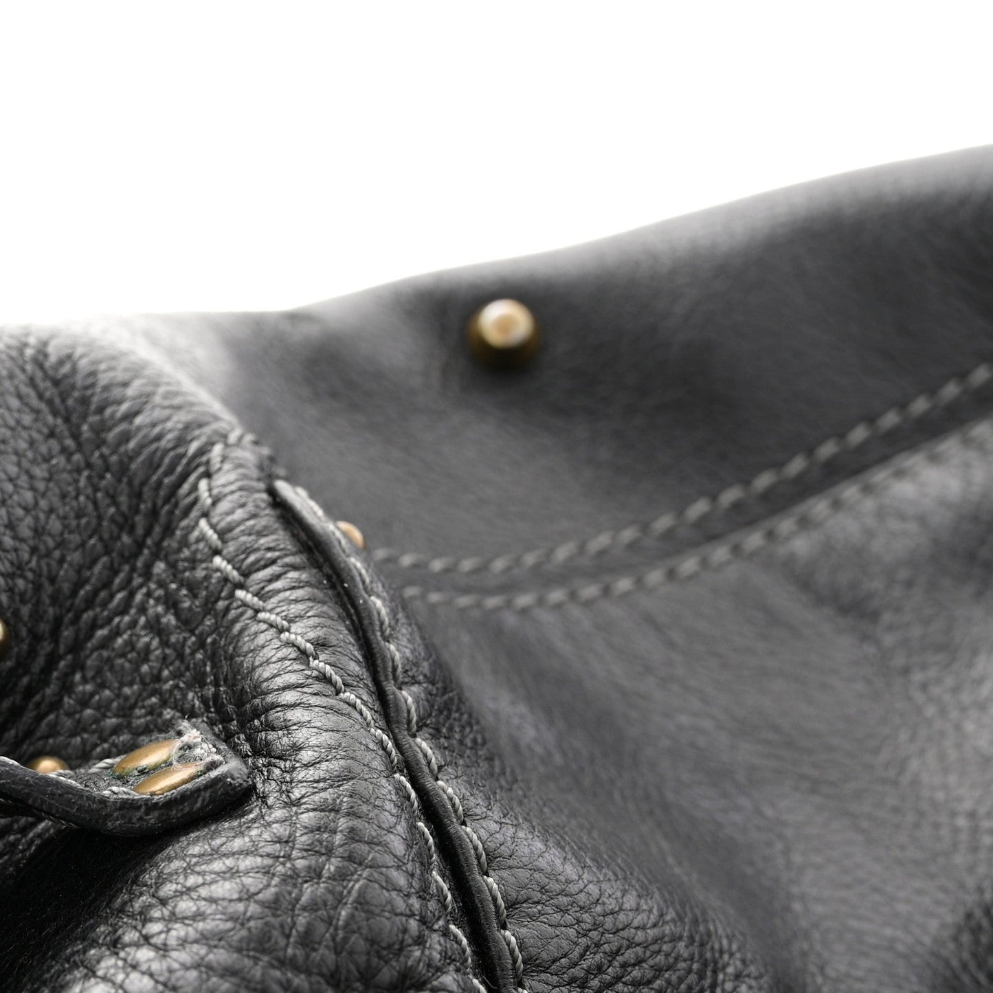 Calfskin Paddington Hobo Black