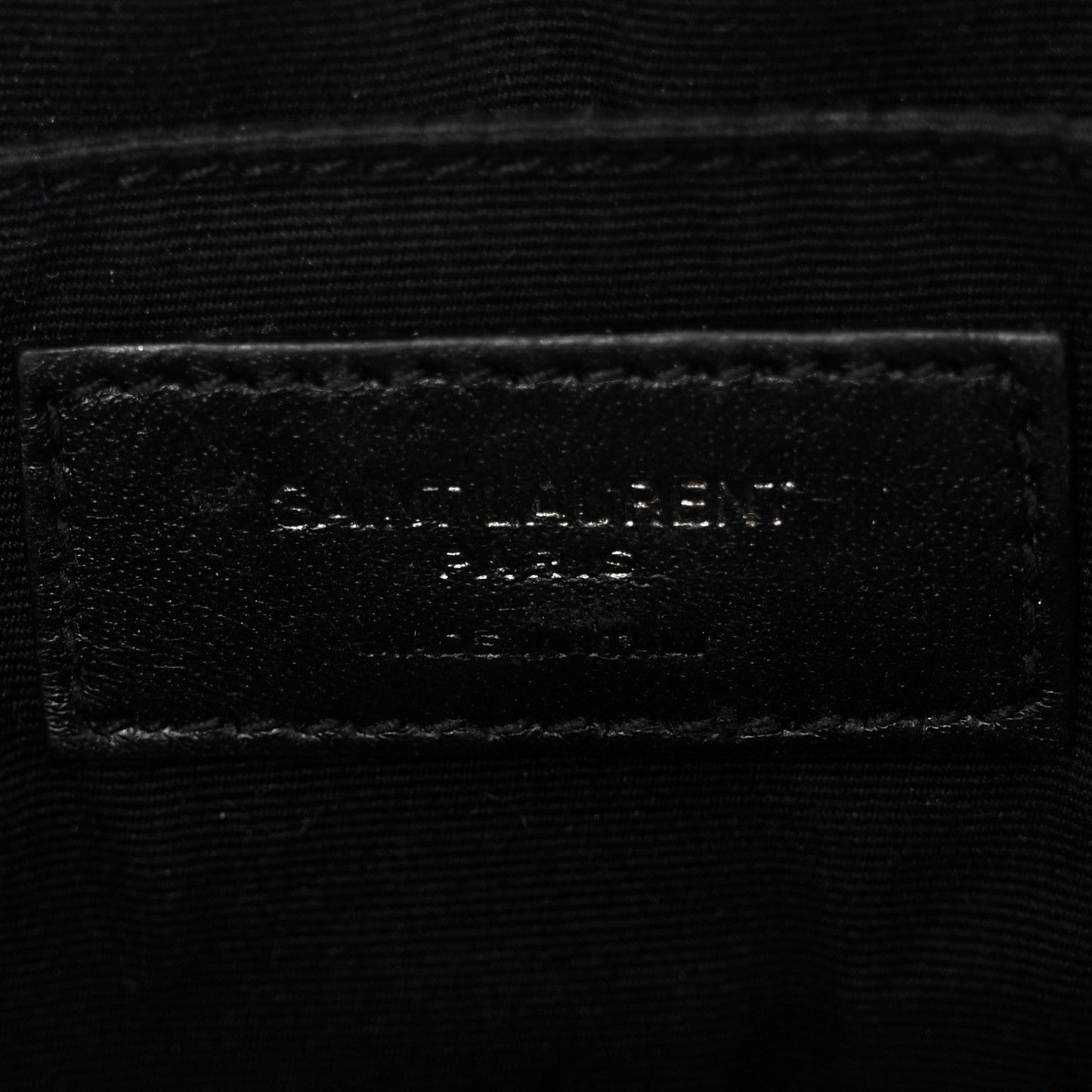 Calfskin Matelasse Monogram Lou Camera Bag Black