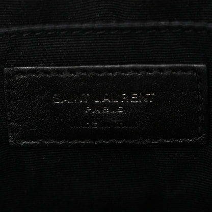 Calfskin Matelasse Monogram Lou Camera Bag Black