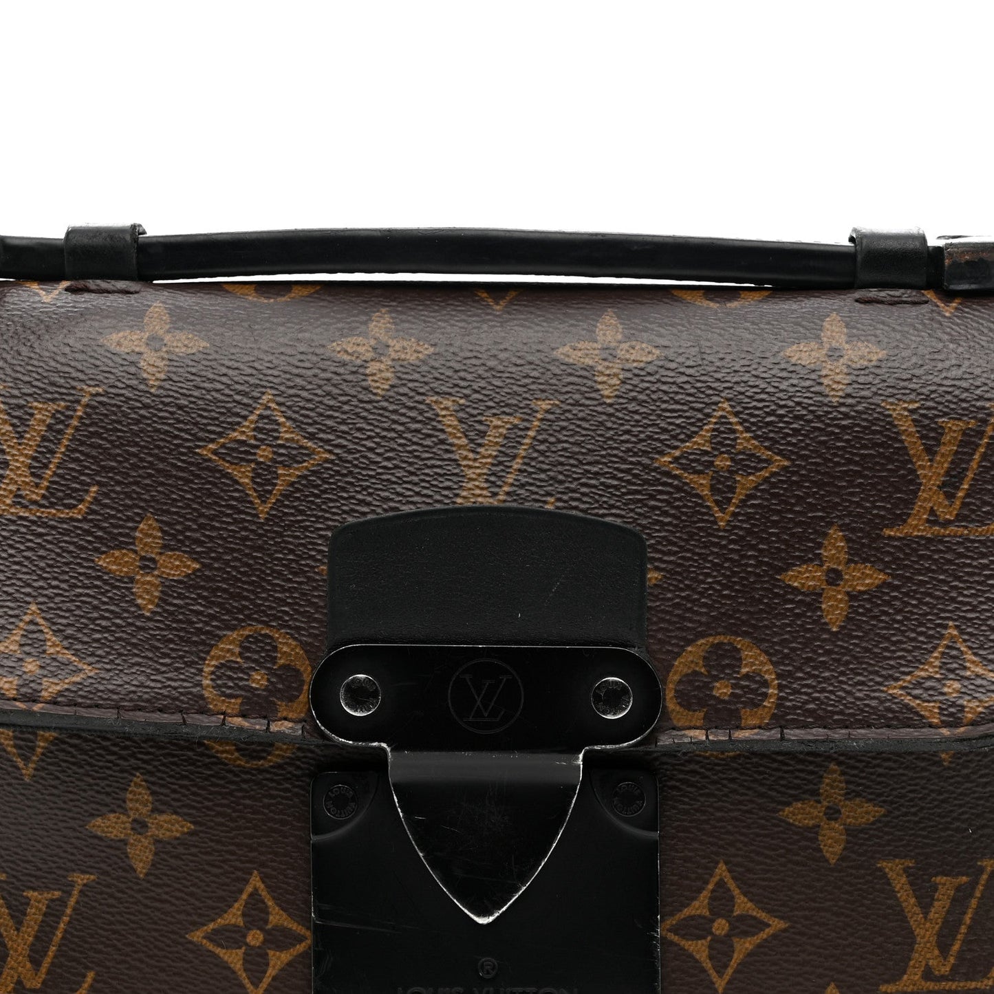 Monogram Macassar S Lock Messenger