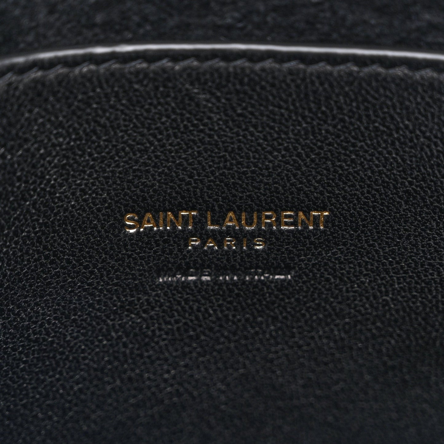 Lambskin Pochon Shoulder Bag Black