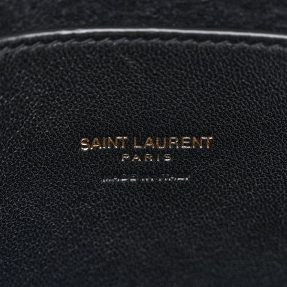 Lambskin Pochon Shoulder Bag Black