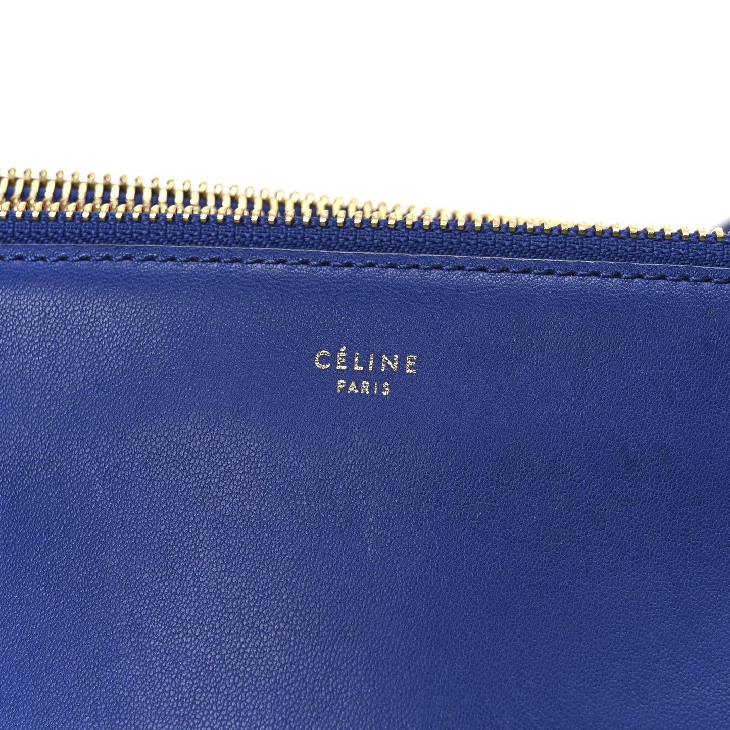 Lambskin Small Trio Crossbody Bag Indigo