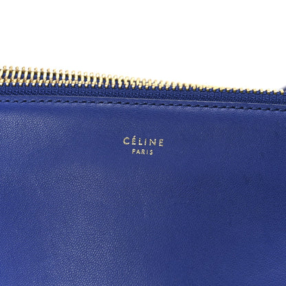 Lambskin Small Trio Crossbody Bag Indigo