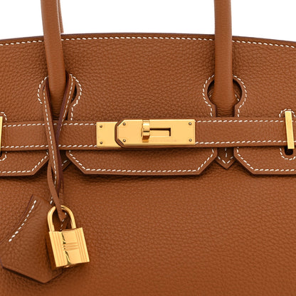 Togo Birkin 30 Gold
