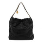 Shiny Caviar Quilted Monochrome Small Chanel 22 Black