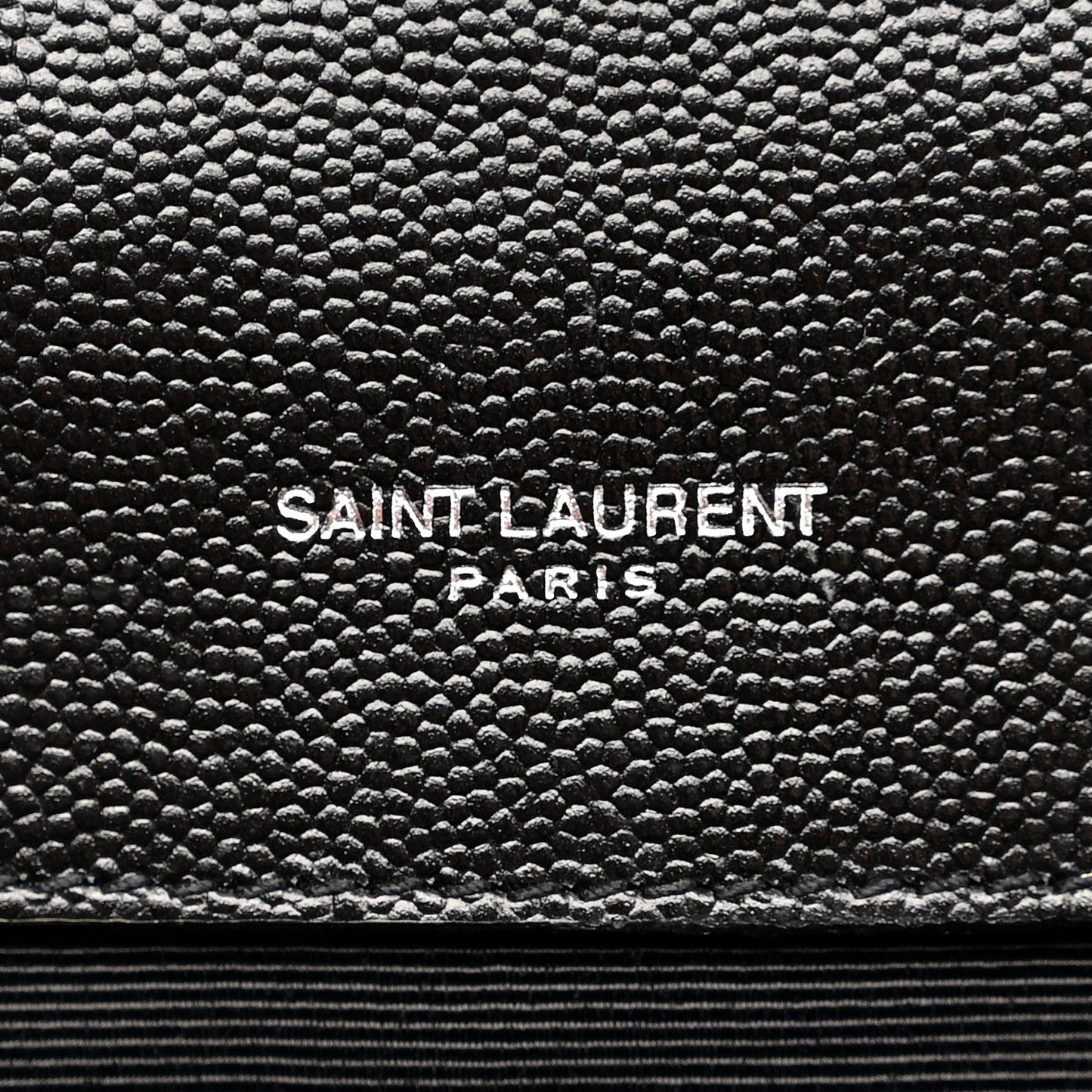 Grain De Poudre Textured Mixed Matelasse Triquilt Medium Monogram Satchel Black