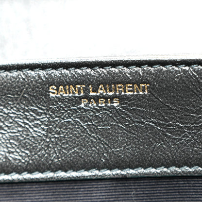 Lambskin Quilted Mini Becky Chain Bag Vert Fonce