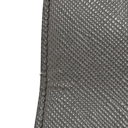 Saffiano Cuir Calfskin Medium Monochrome Top Handle Tote Ardesia