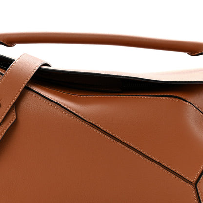 Calfskin Medium Puzzle Bag Tan