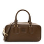 Calfskin Large Arcadie Top Handle Bag Tundra