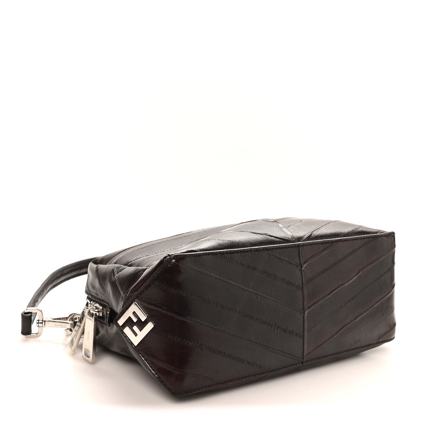 Eel Lui Medium Shoulder Bag Burgundy