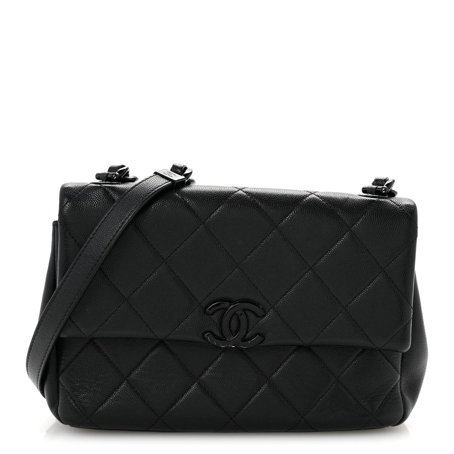 Caviar Quilted My Everything Flap Black