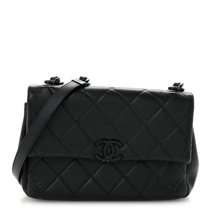 Caviar Quilted My Everything Flap Black