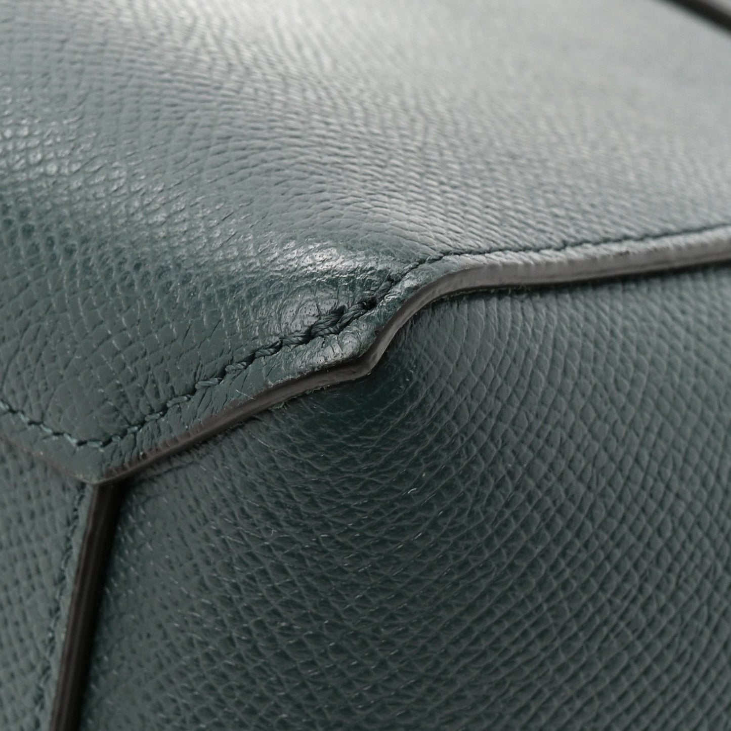 Grained Calfskin Nano Belt Bag Amazone
