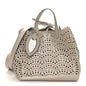 Lux Calfskin Vienne Wave Mina 25 Bag Perle